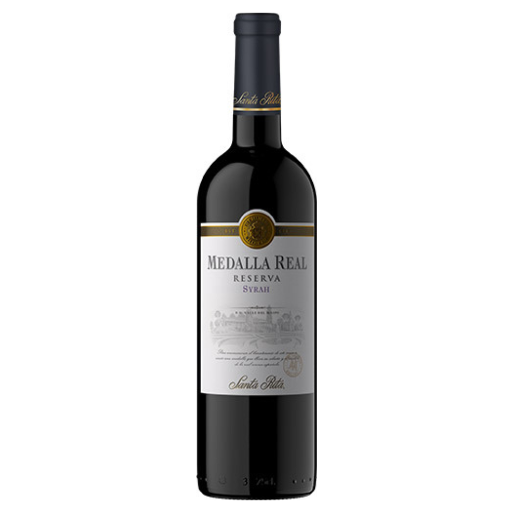 VINO MEDALLA REAL RESERVA MERLOT 13,5° 750CC - 1
