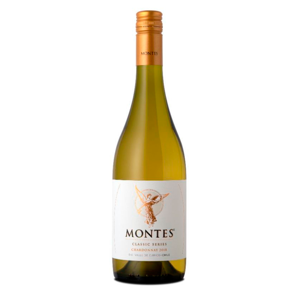 VINO BLANCO CHARDONNAY MONTES BOTELLA VIDRIO 750 CC ALPHA - 1