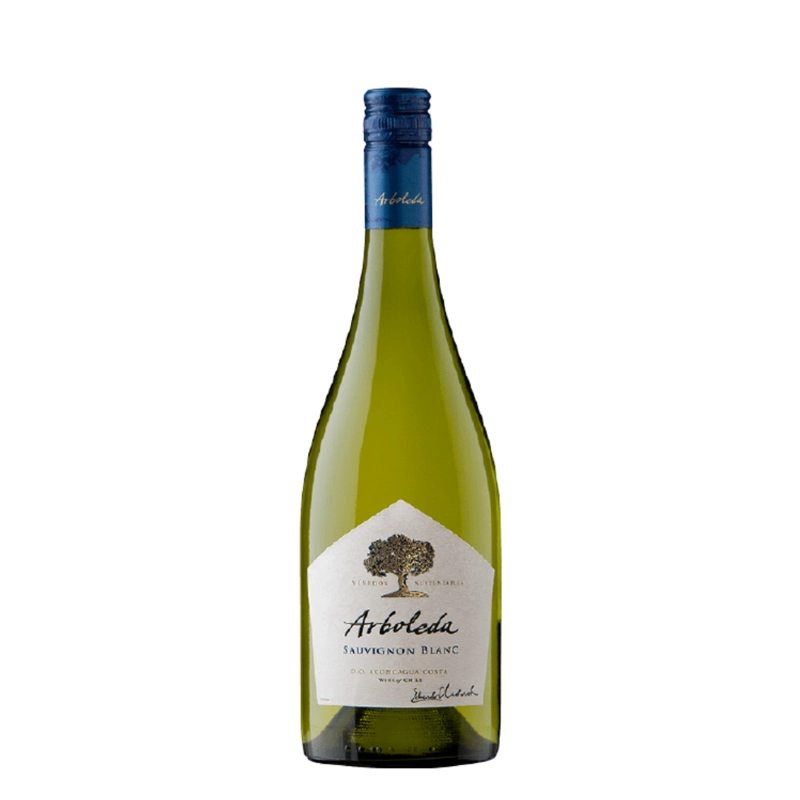 VINO BLANCO SAUVIGNON BLANC ARBOLEDA BOTELLA VIDRIO 750 CC 13° - 1