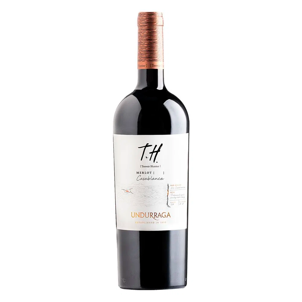 VINO TINTO SYRAH UNDURRAGA BOTELLA VIDRIO 750 CC TH MAIPO - 1
