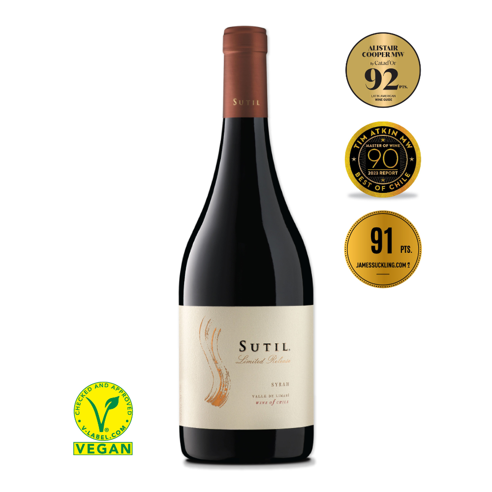 VINO TINTO CINSAULT SUTIL BOTELLA VIDRIO 750 CC LIMITED RELEASE CINSALUT - 1