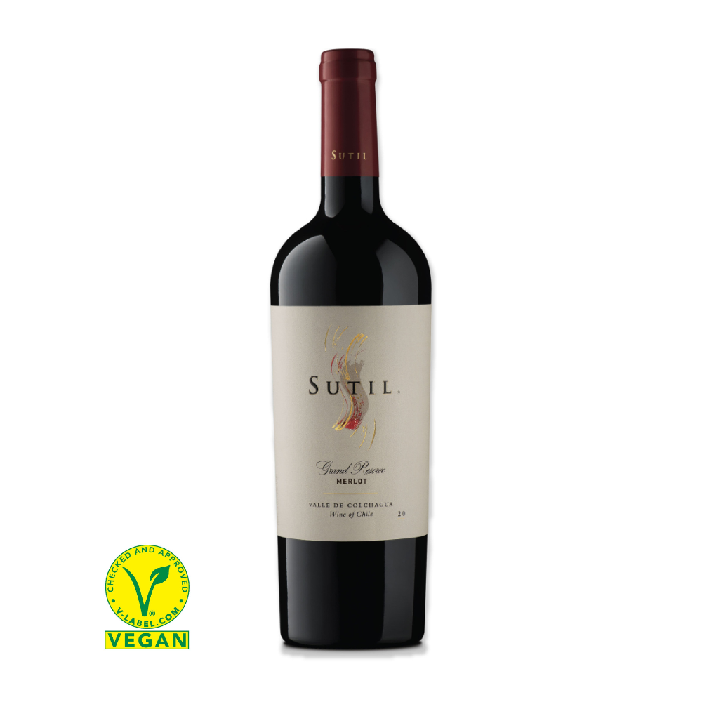 VINO SUTIL GRAN RESERVA MERLOT 750CC - 1