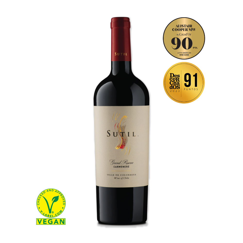 VINO SUTIL GRAN RESERVA CABERNET SAUVIGNON 750CC - 1