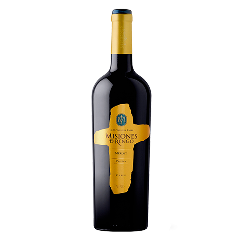 VINO MISIONES DE RENGO RESERVA MERLOT 750CC - 1