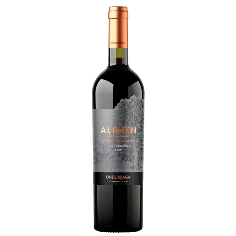 VINO TINTO CARMENERE UNDURRAGA BOTELLA VIDRIO 750 CC GRAN RESERVA 14° - 1