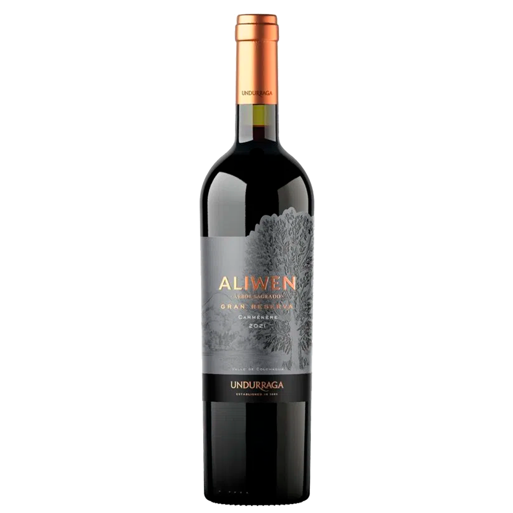 VINO TINTO CARMENERE UNDURRAGA BOTELLA VIDRIO 750 CC GRAN RESERVA 14° - 1