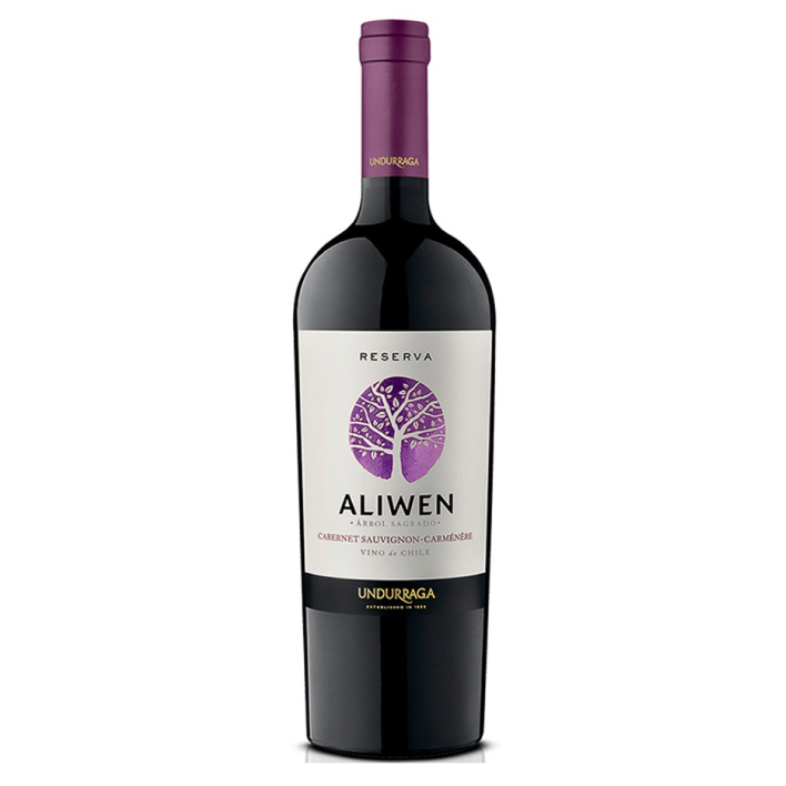 VINO UNDURRAGA RESERVA CABERNET/CARMENERE 750CC - 1