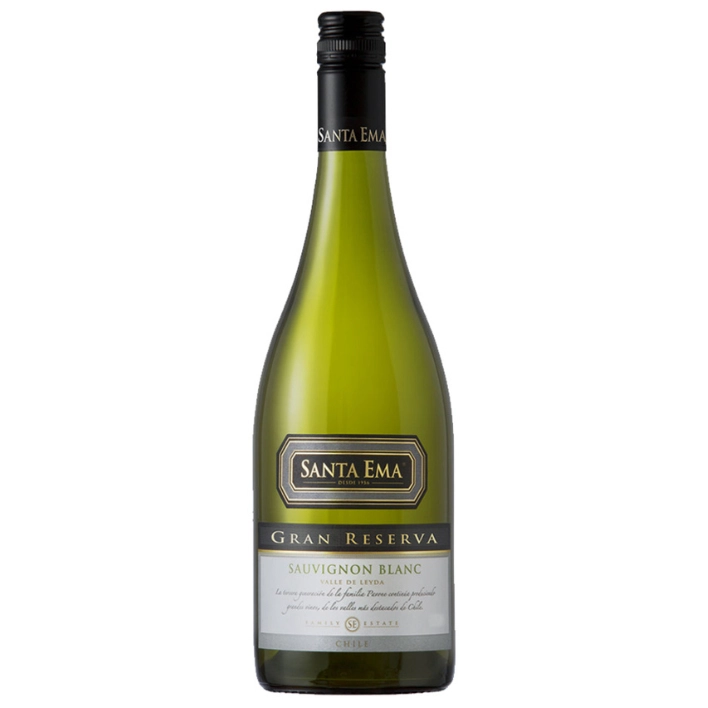 VINO TINTO ENSAMBLE SAUVIGNON BLANC SANTA EMA BOTELLA VIDRIO 750 CC GRAN RESERVA - 1