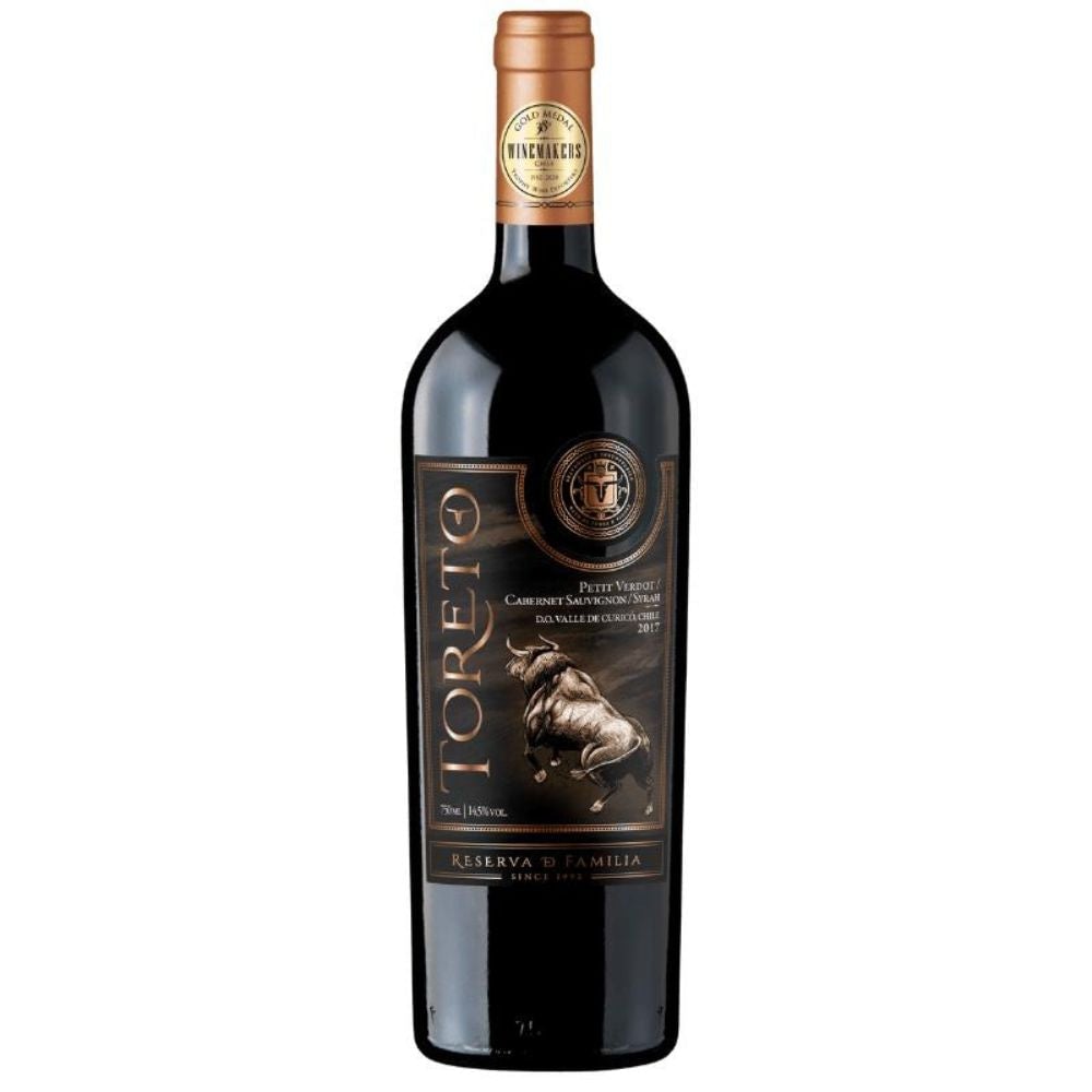 VINO TINTO ENSAMBLE BESTIAS WINES BOTELLA VIDRIO 750 CC TORETO RESERVA FAMILIA ENSAMBLAJE - 1