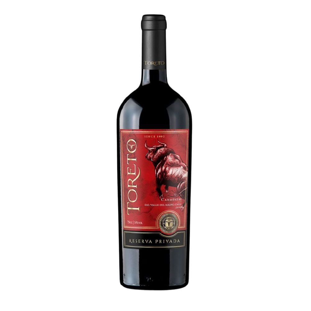 VINO TORETO RESERVA PRIVADA CARMENERE 750CC - 1