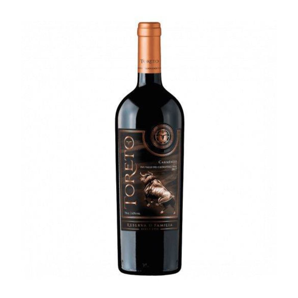 VINO TINTO CARMENERE BESTIAS WINES BOTELLA VIDRIO 750 CC TORETO RESERVA FAMILIA - 1
