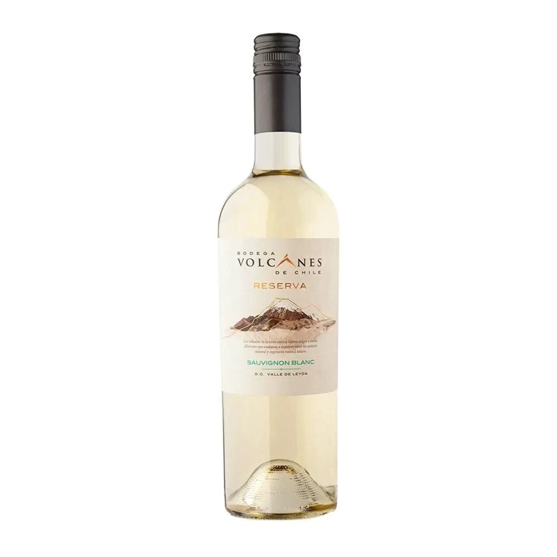 VINO VOLCANES RESERVA SAUVIGNON BLANC 750CC - 3