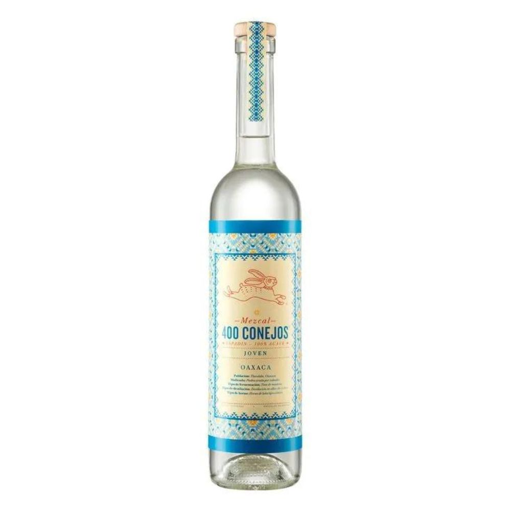 MEZCAL 400 CONEJOS BOTELLA VIDRIO 750 CC 38° - 1