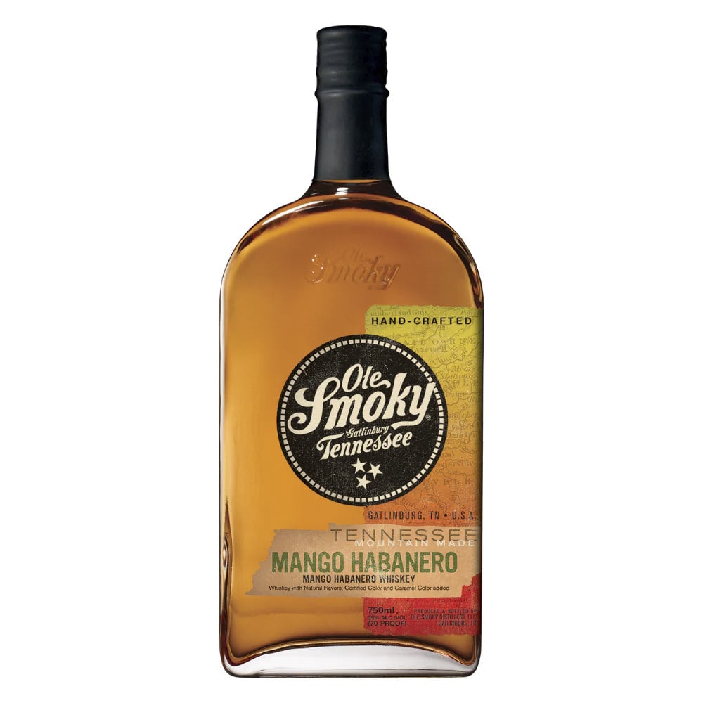 WHISKY OLE SMOKY MANGO HABANERO 750CC - 1