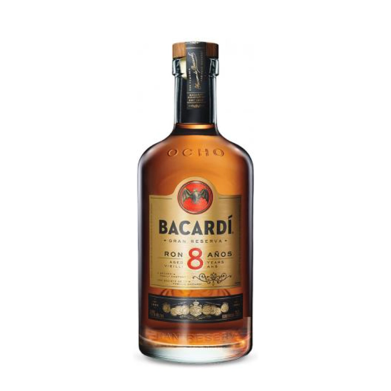 RON BACARDI RESERVA 8 AÑOS 40° 750CC - 1