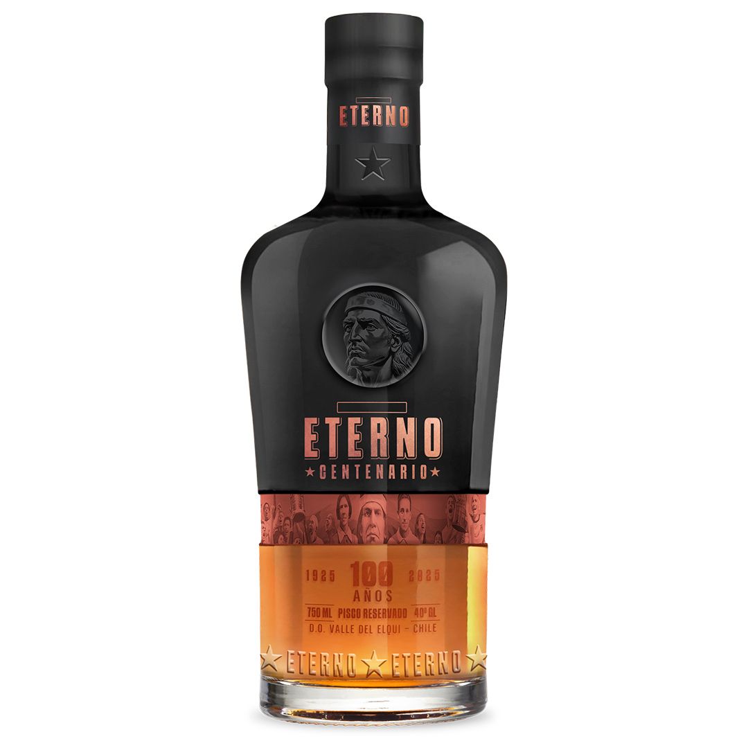 PISCO ETERNO CENTENARIO ENVEJECIDO 40° 750CC - 1