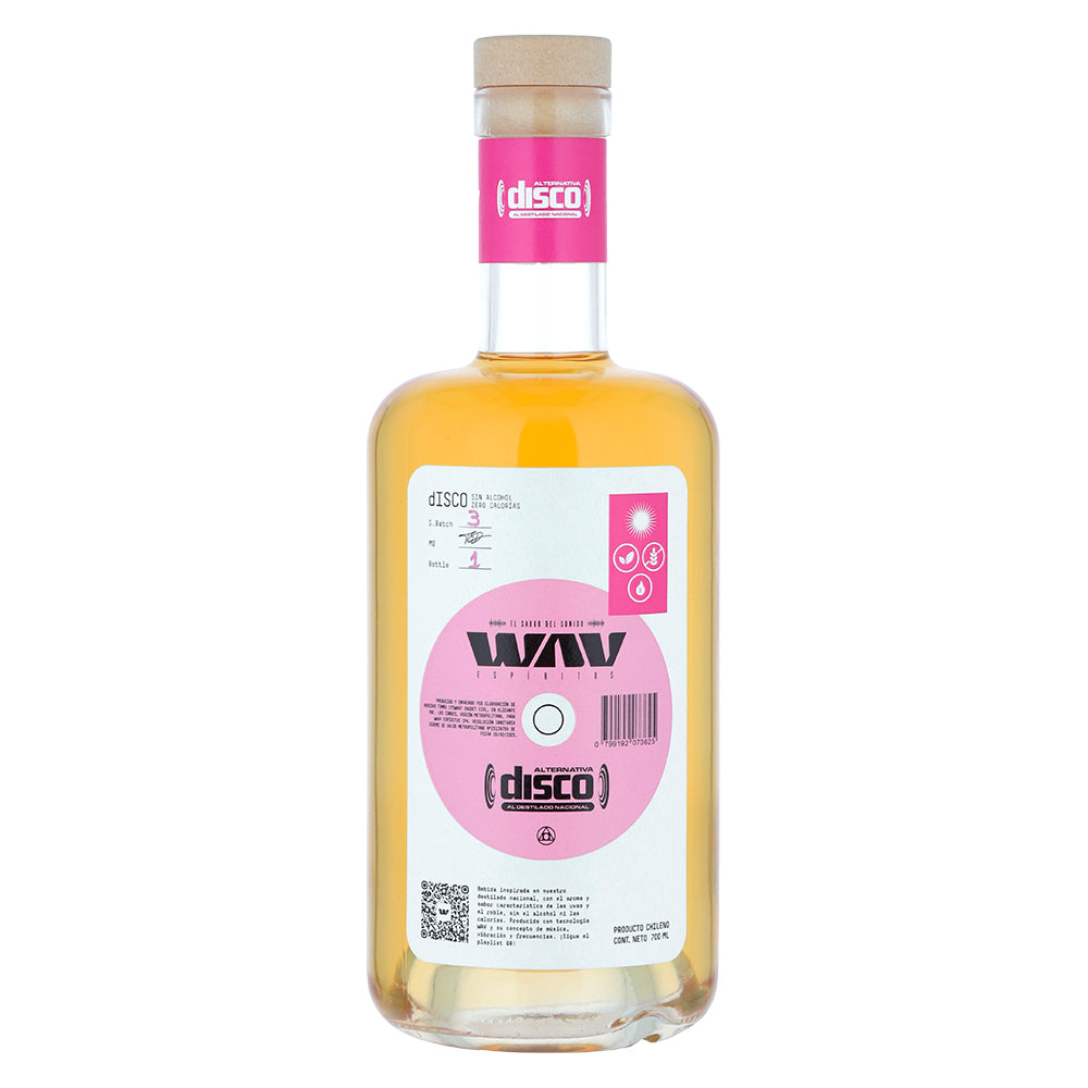 DESTILADO NACIONAL SIN ALCOHOL DISCO WAV 700CC - 1
