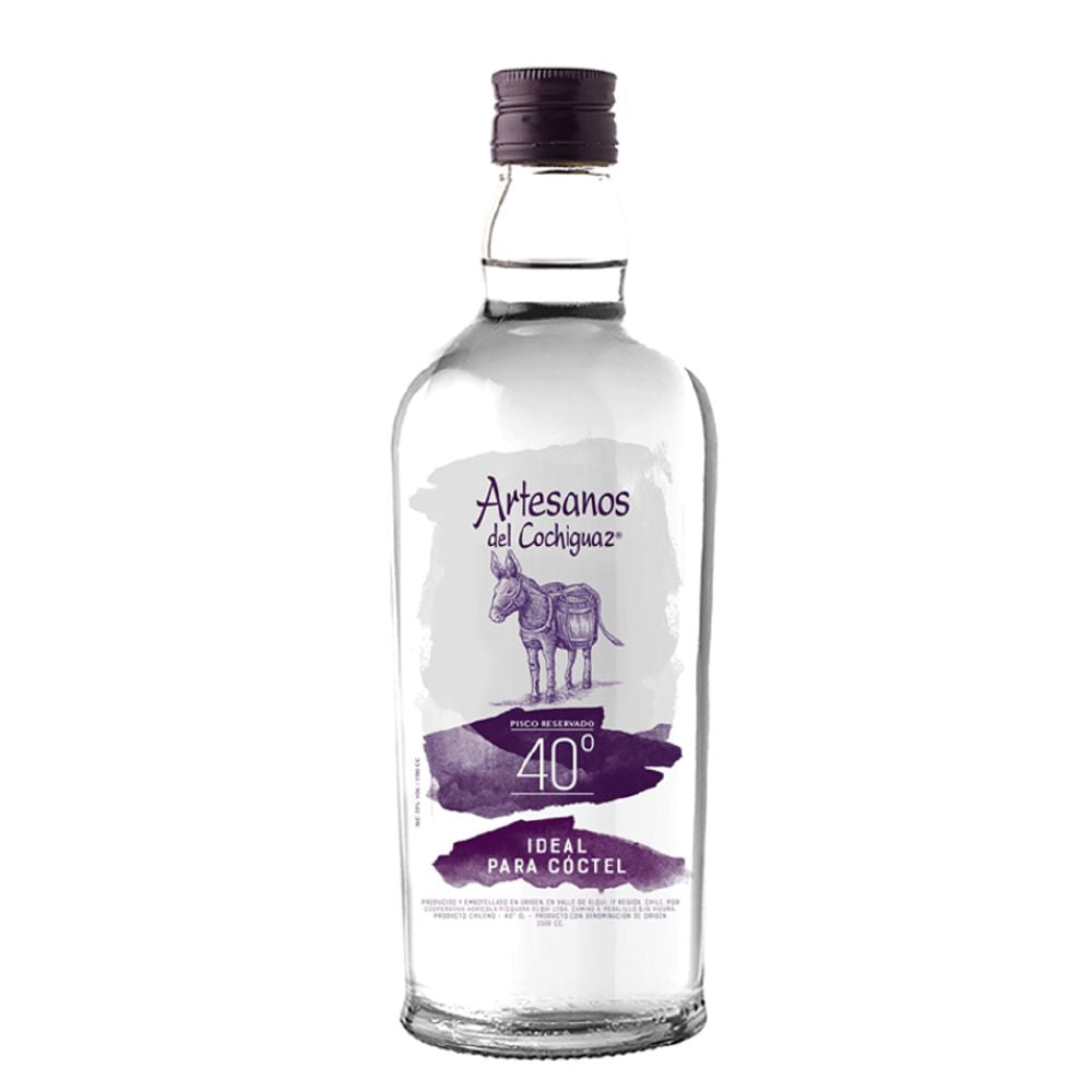 PISCO ARTESANOS DEL COCHIGUAZ RESERVADO 40° 1500CC - 1