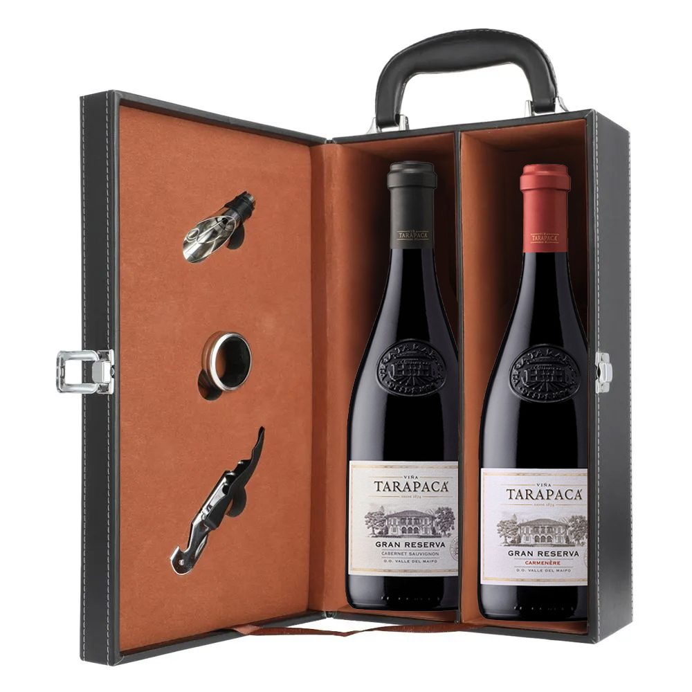 PACK VINOS TARAPACA GRAN RESERVA + MALETA CON ACCESORIOS - 1