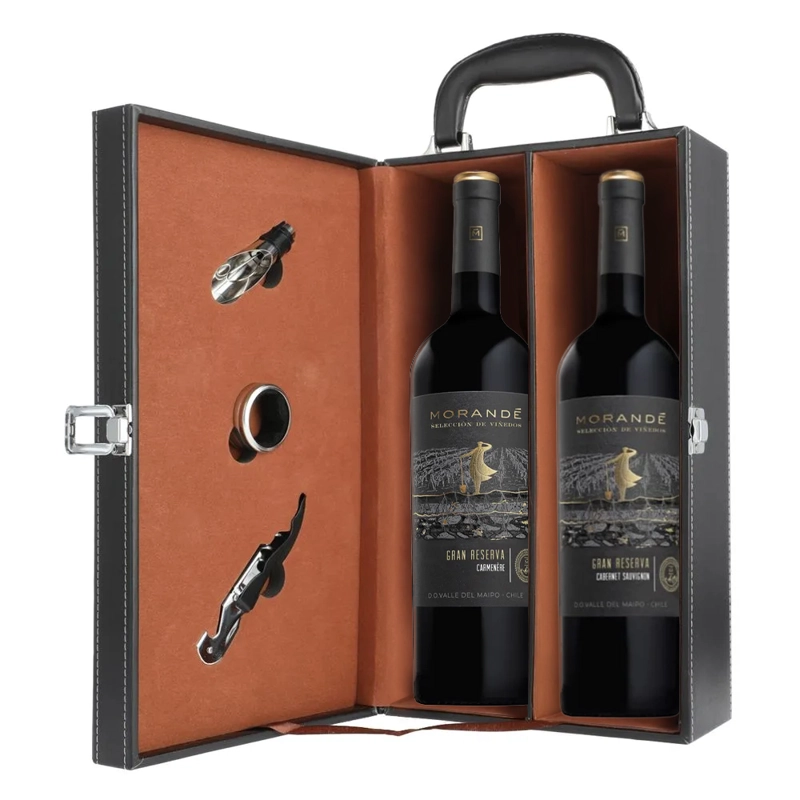 PACK VINOS MORANDE  GRAN RESERVA + MALETA CON ACCESORIOS - 1
