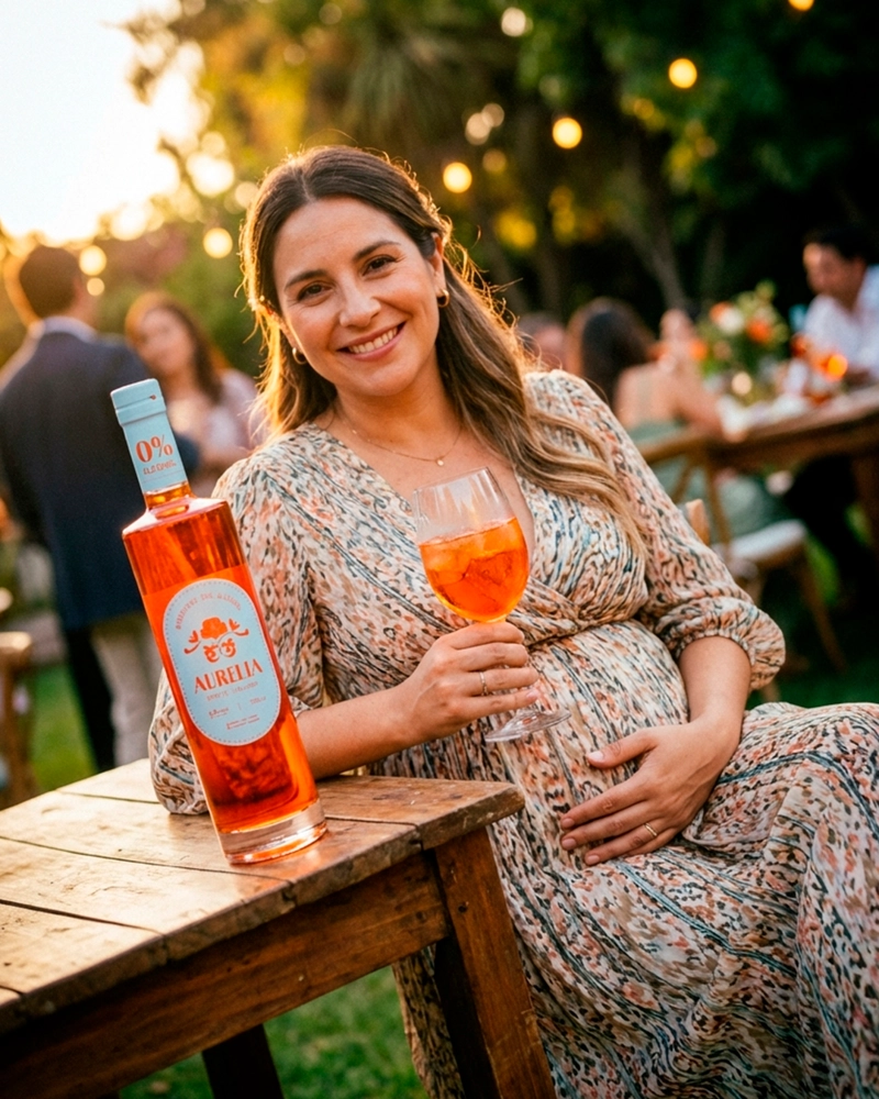 LICOR APERITIVO SIN ALCOHOL AURELIA SPRITZ ITALIANO 750CC - 2