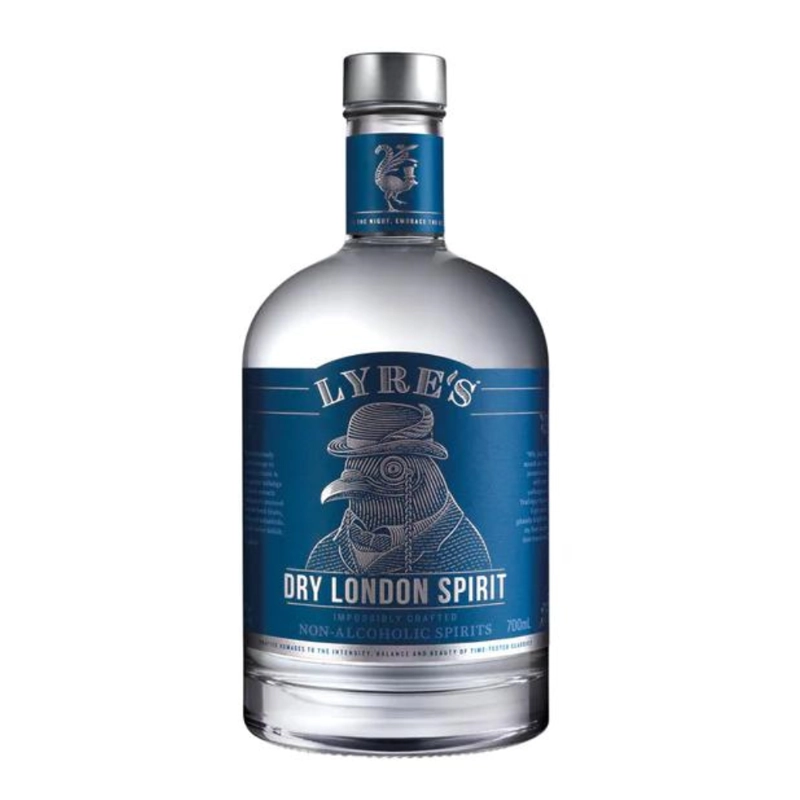 GIN SIN ALCOHOL LYRES DRY LONDON SPIRIT 700CC - 1