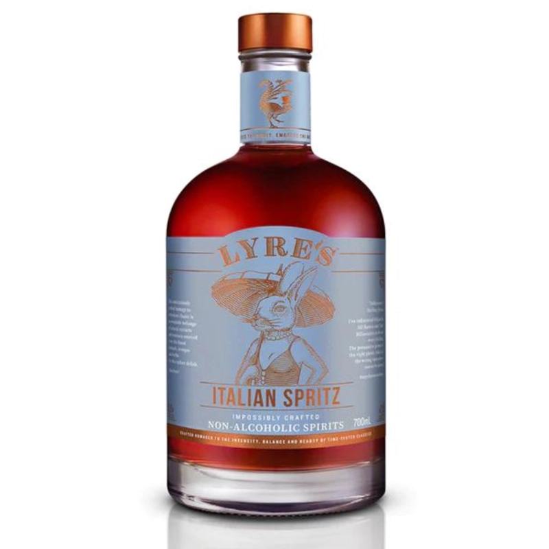 LICOR ITALIANO SPRITZ SIN ALCOHOL LYRES 700CC - 1