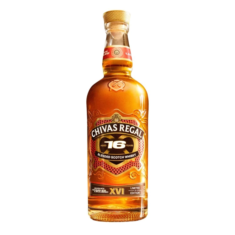 WHISKY CHIVAS REGAL 16 AÑOS CHARLES LECLERC 40° 700CC - 1
