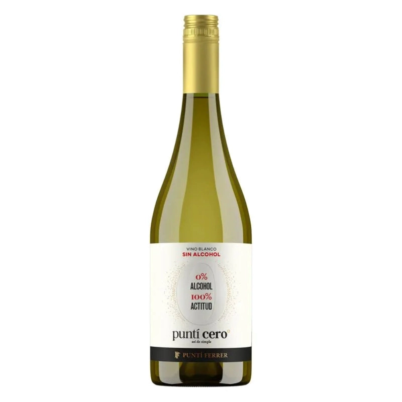 VINO PUNTI FERRER BLANCO SIN ALCOHOL 750CC - 1