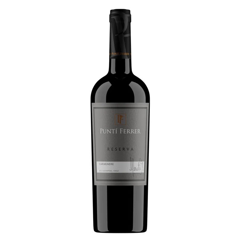 VINO PUNTI FERRER RESERVA CARMENERE 13.5° 750CC - 1