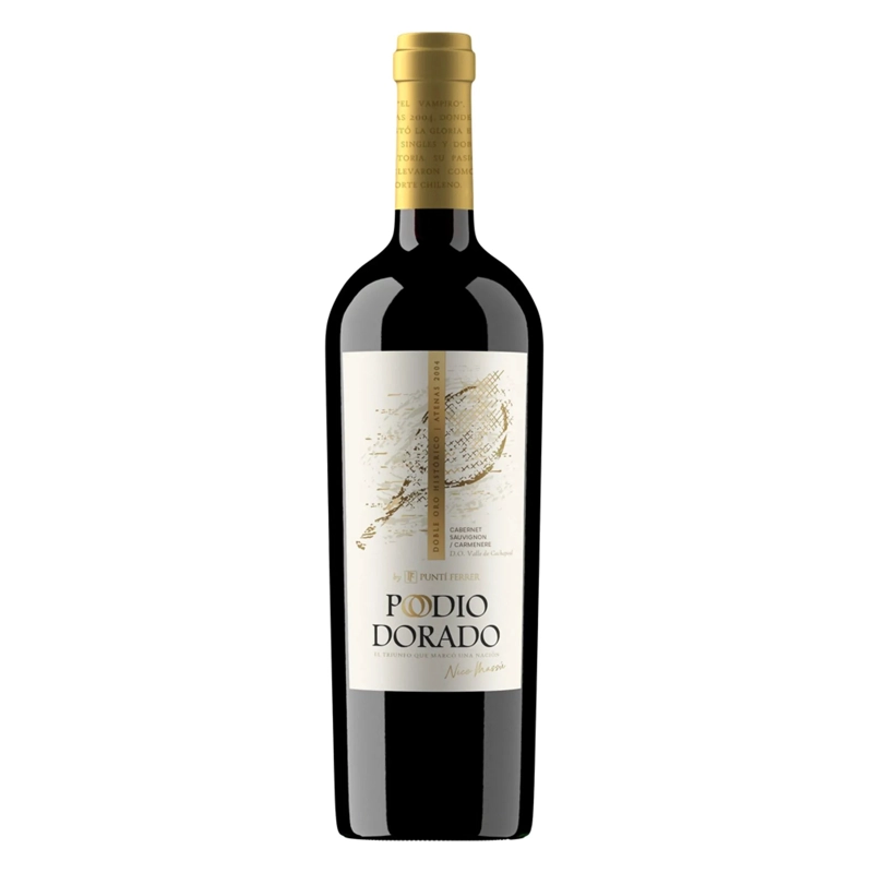 VINO PUNTI FERRER PODIO DORADO RED BLEND 14° 750CC - 1
