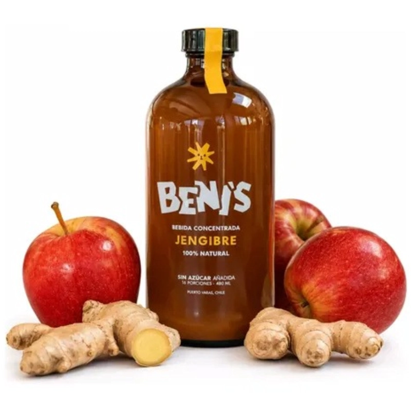 BEBIDA NATURAL BENI'S DE JENGIBRE 480CC - 2