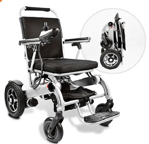 SILLA MEDICALTEC RUEDAS ELÉCTRICA LIVIANA 007PRO ALUMINIO - 1