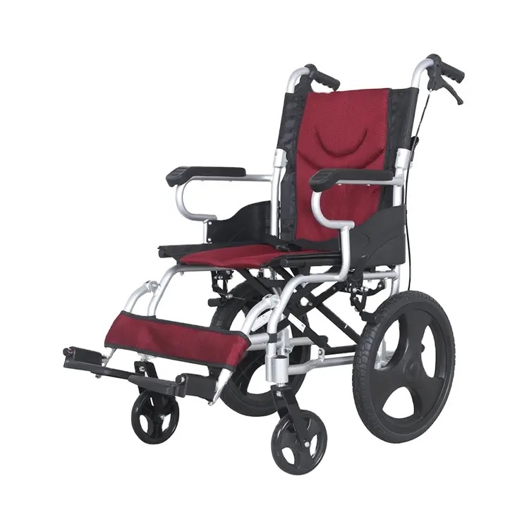 SILLA MEDICALTEC RUEDAS PASEO ESTÁNDAR ALUMINIO - 1