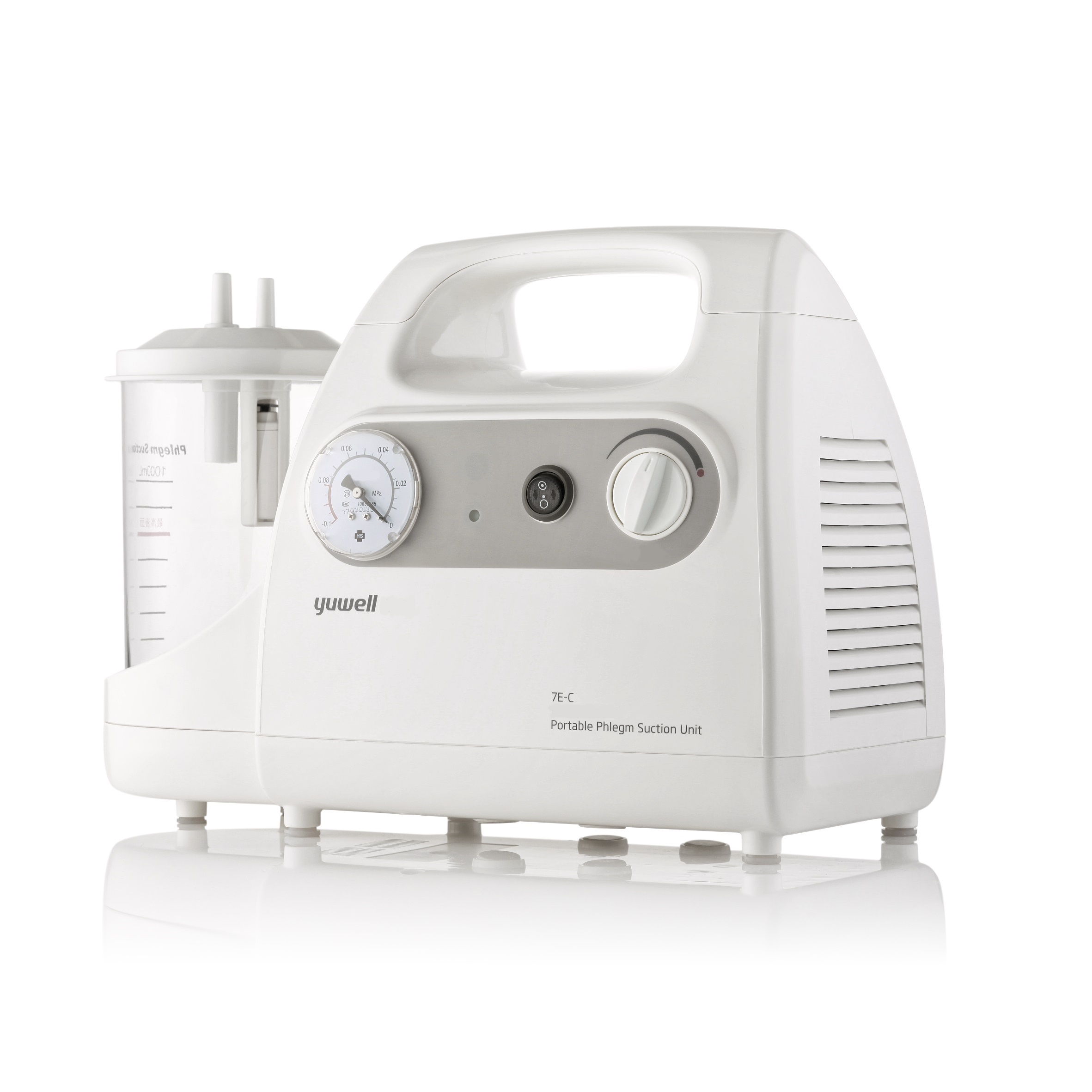 BOMBA DE ASPIRACIÓN DE SECRECIONES MEDICALTEC YUWELL CON BATERÍA 7E-G - 1