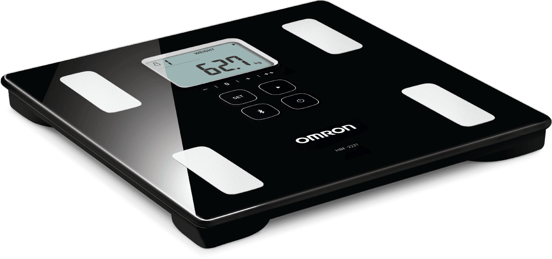 BALANZA DE COMPOSICIÓN CORPORAL BLUETOOTH OMRON HBF – 222T - 3