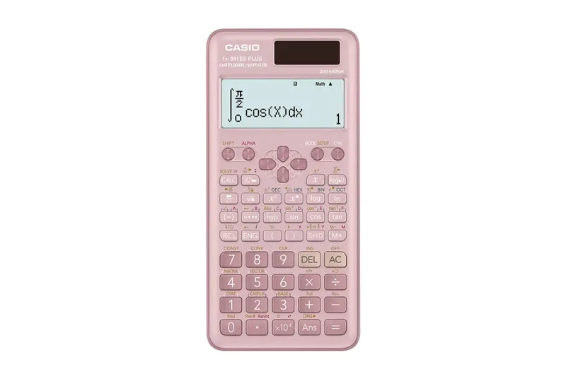 CALCULADORA CASIO FX 991 ES PLUS ROSA ROSA CIENTIFICA VERSION II - 1