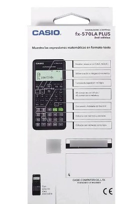 CALCULADORA CASIO CIENTIFICA FX 570 ES PLUS VERSION ESPAÑOL LA PLUS - 3