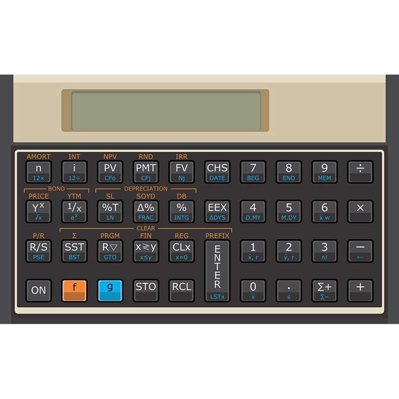 CALCULADORA FINANCIERA HP 12C - 2