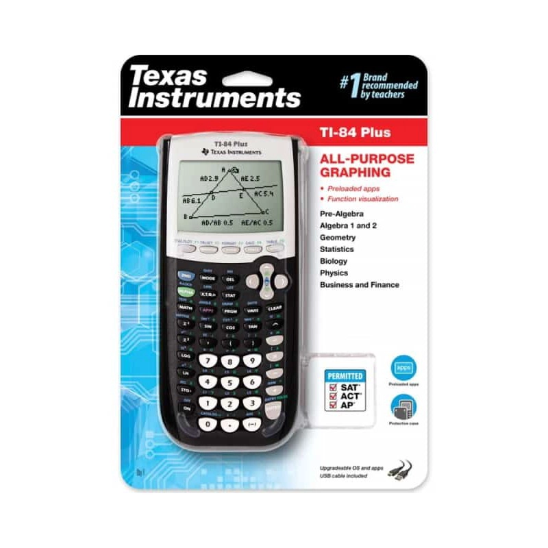 CALCULADORA TEXAS INSTRUMENTS TI 84 PLUS - 3