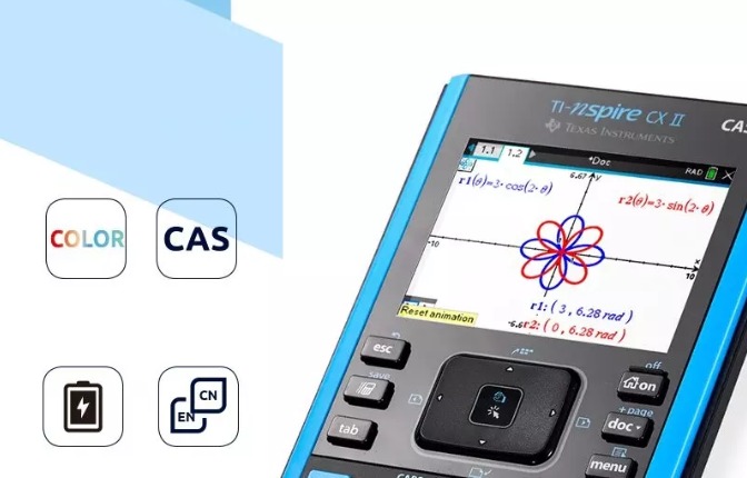 CALCULADORA TEXAS INSTRUMENTS CX II CAS GRÁFICA TI NSPIRE - 2