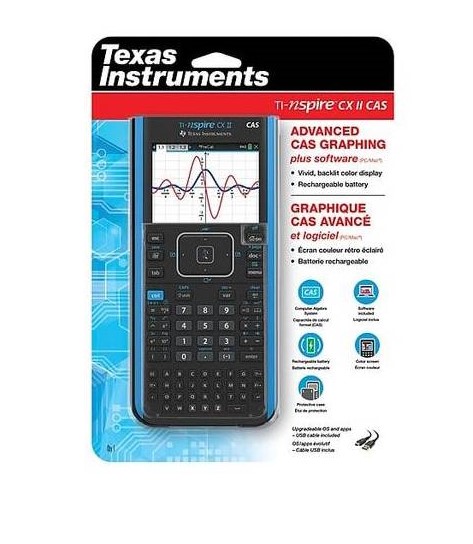 CALCULADORA TEXAS INSTRUMENTS CX II CAS GRÁFICA TI NSPIRE - 3