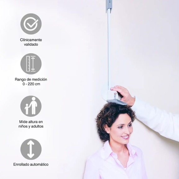 TALLÍMETRO DE PARED MEDICALTEC MODELO 206 SECA - 3