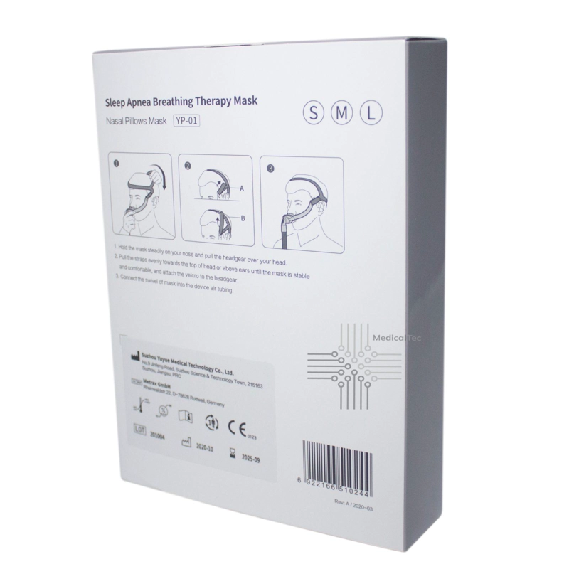 MASCARILLA NASAL MEDICALTEC YP-01 PILLOWS YUWELL - 5