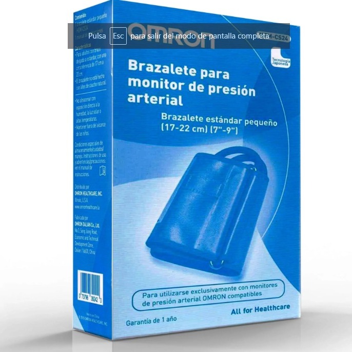 BRAZALETE PEDIÁTRICO OMRON 17-22 CM - 2