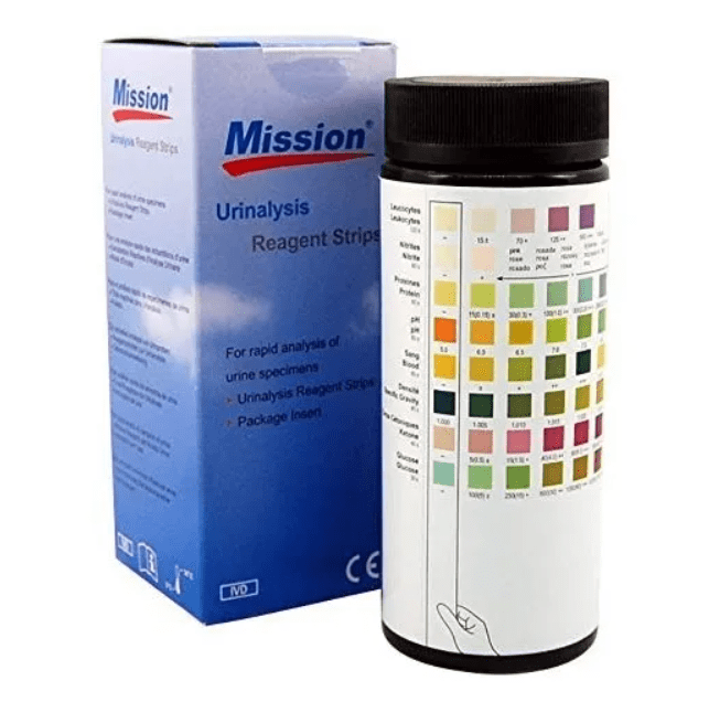 TIRAS DE ORINA MEDICALTEC MISSION X 100 UNIDADES - 1