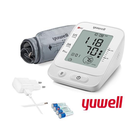 TENSIOMETRO MEDICALTEC TOMA PRESIÓN DIGITAL CON VOZ YUWELL YE620B (99 MEMORIAS) - 1