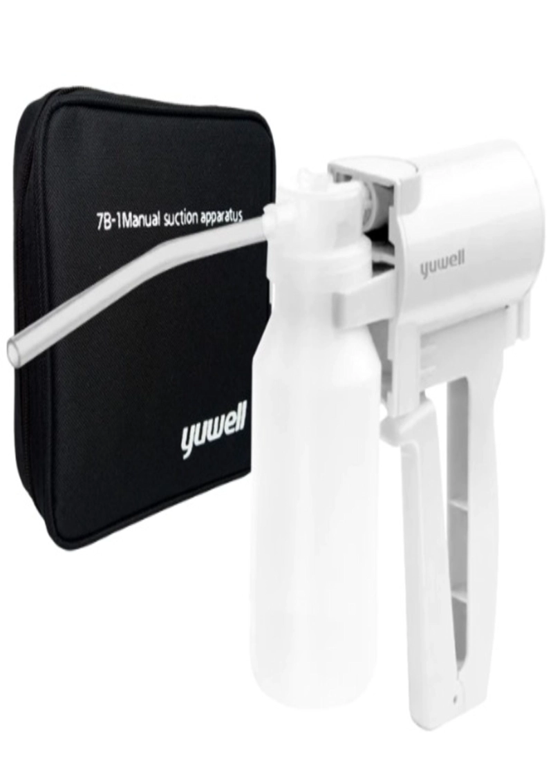 BOMBA DE ASPIRACIÓN DE SECRECIONES MEDICALTEC MANUAL YUWELL 7B-1 - 2
