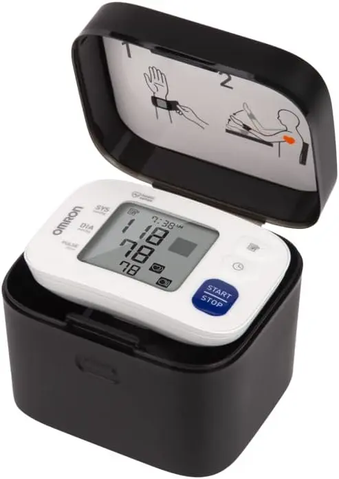 TENSIOMETRO MEDICALTEC TOMA PRESION DE MUÑECA OMRON HEM 6161E (30 MEMORIAS) - 3