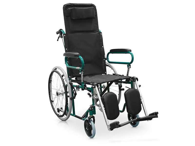 SILLA DE RUEDAS TIPO CAMILLA - 1